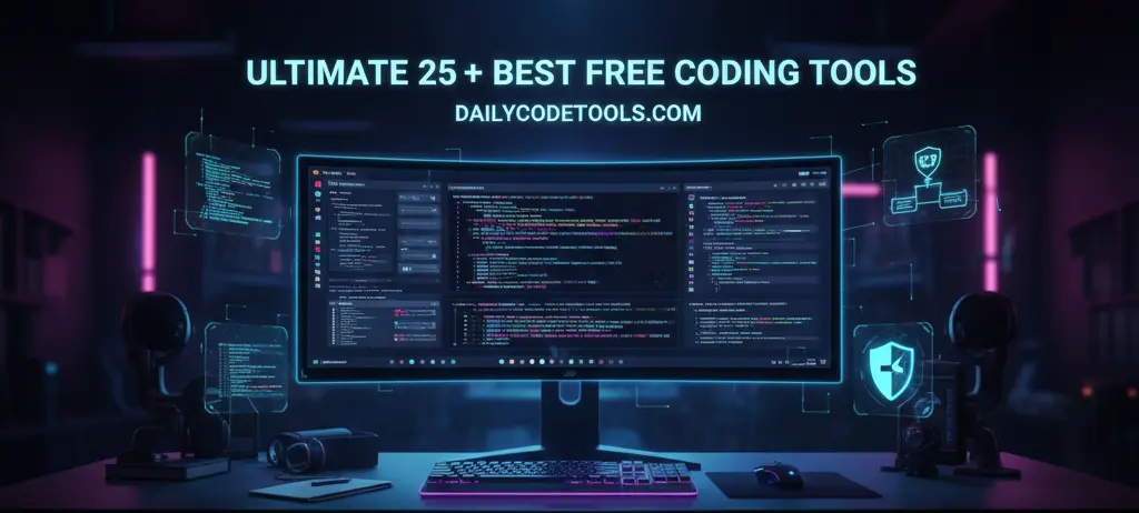 25+ Best Free Coding Tools for Web Developers in 2026: The Ultimate List