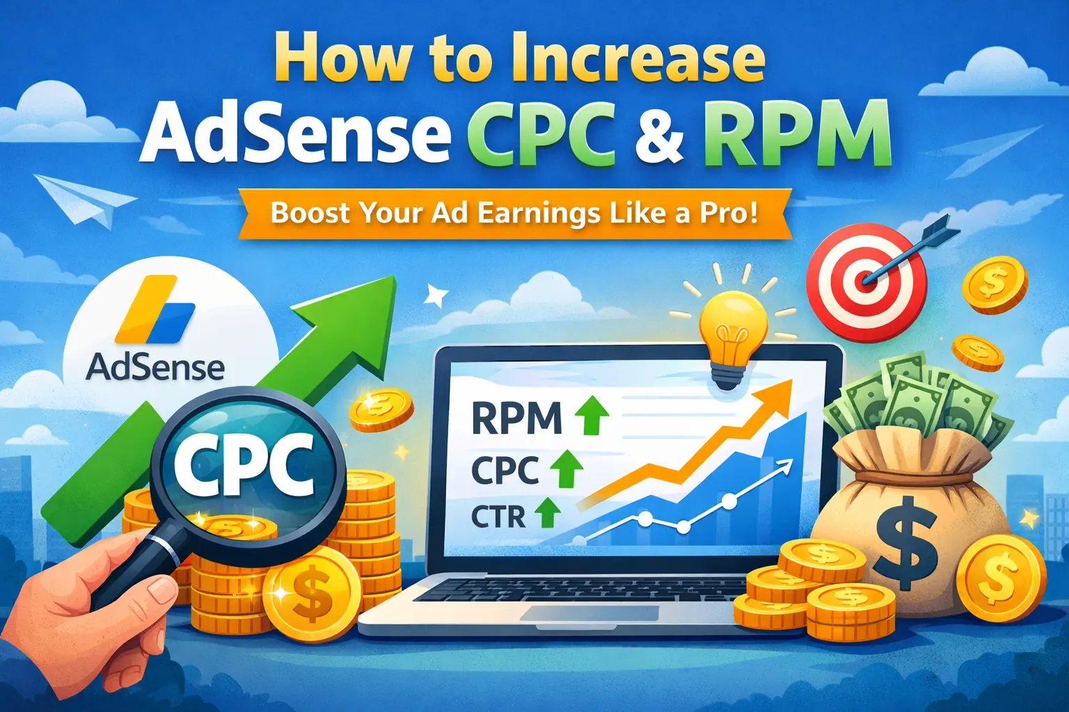 How to Increase AdSense CPC & RPM
