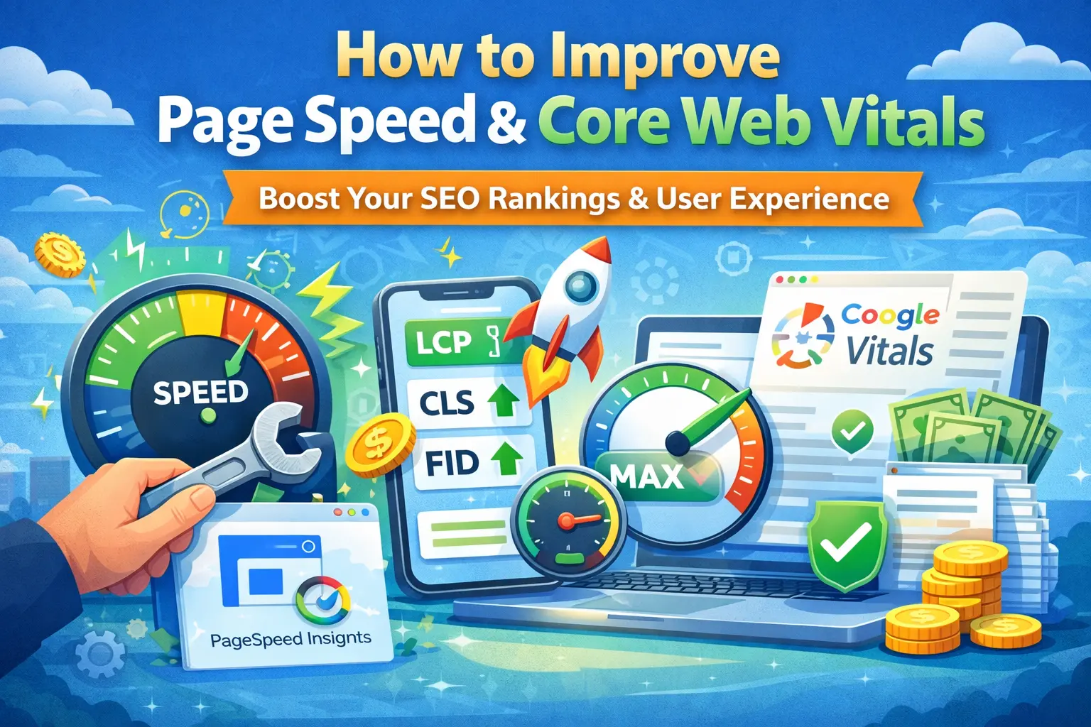 How to Improve Page Speed & Core Web Vitals
