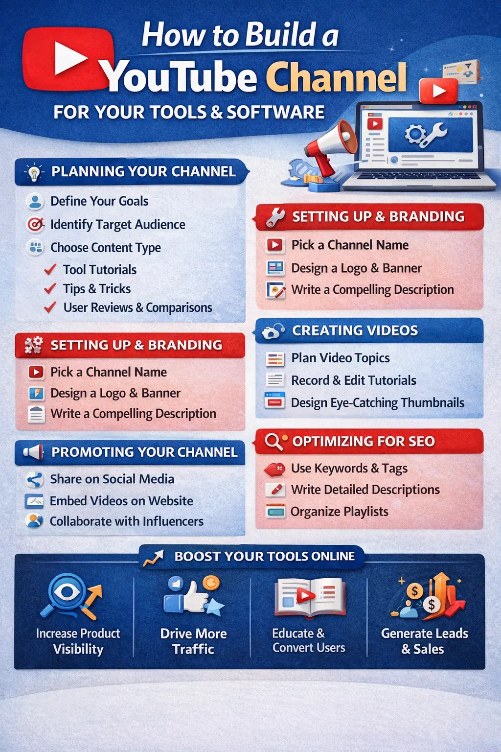 How to Build a YouTube Channel for Your Tools