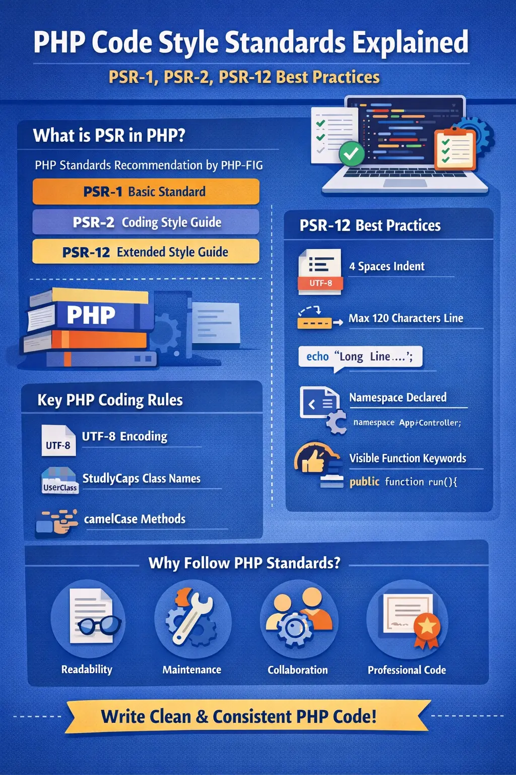 PHP Code Style Standards Explained