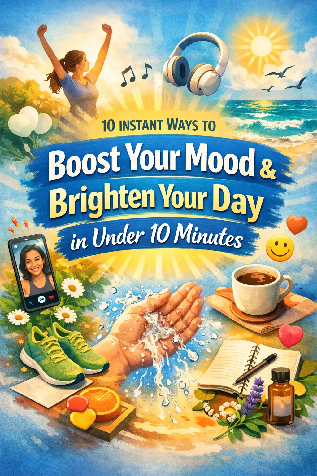 10 Instant Ways to Boost Your Mood and Brighten Your Day in Under 10 Minutes