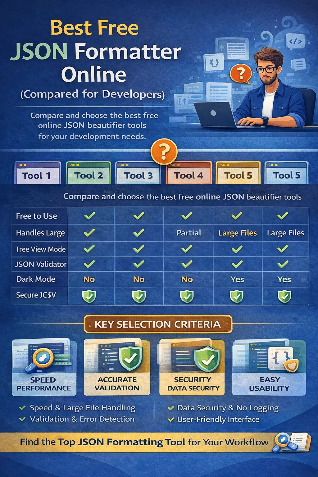 Best Free JSON Formatter Online (Compared for Developers)