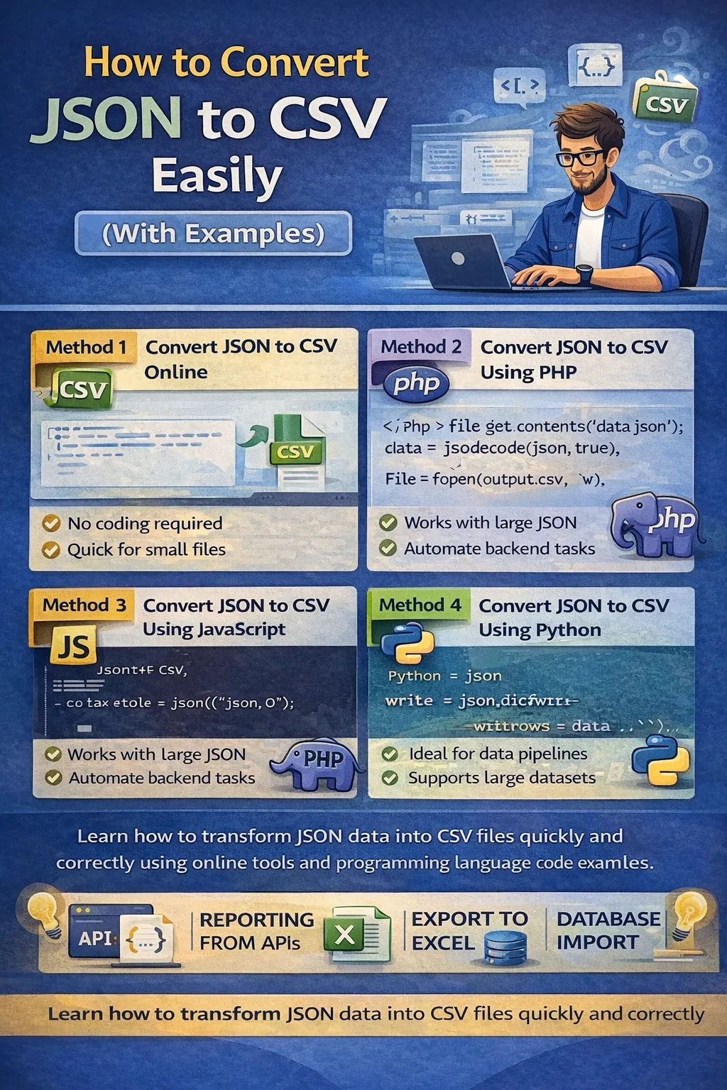  How to Convert JSON to CSV Easily (With Examples)