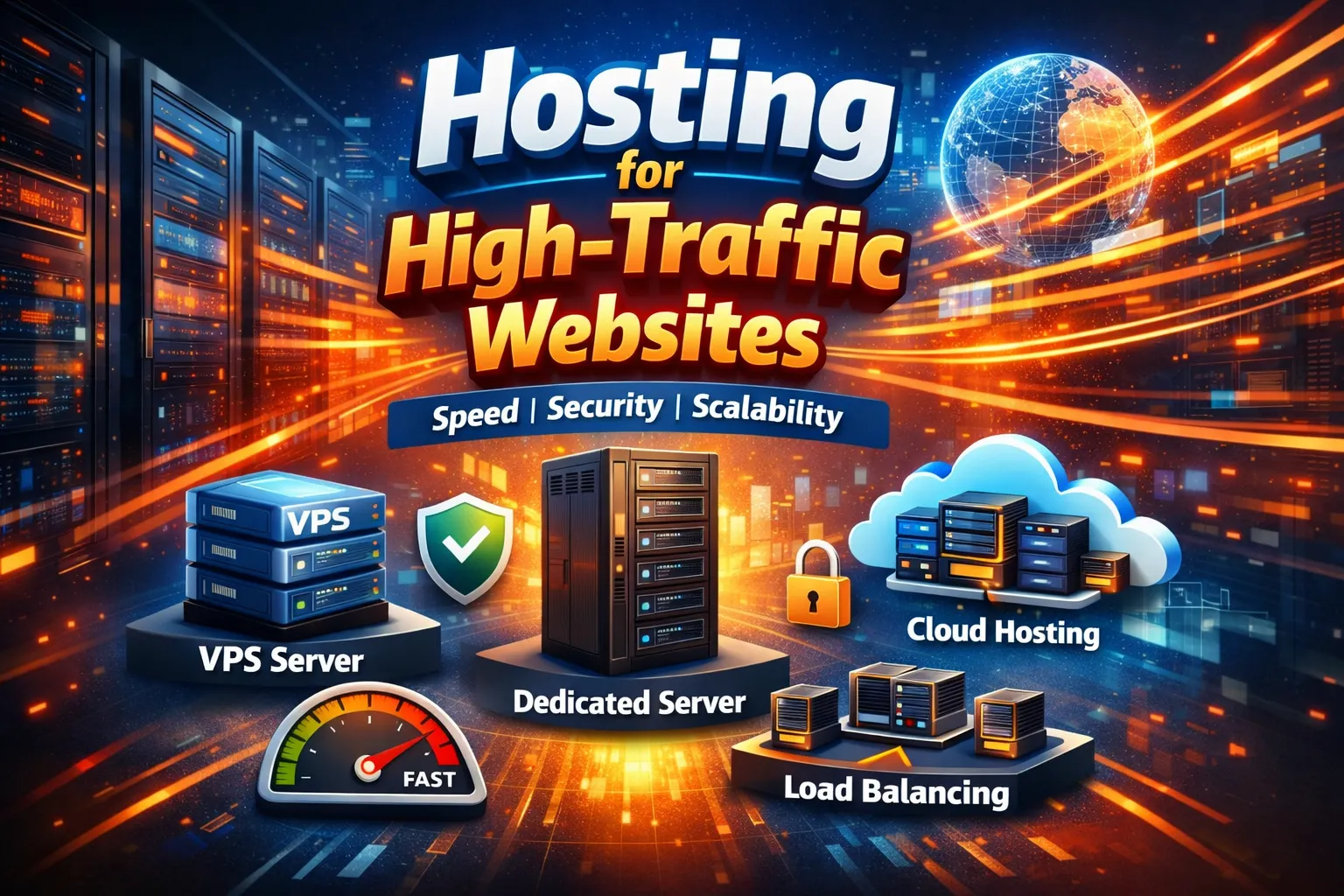 How to Choose Hosting for High-Traffic Websites