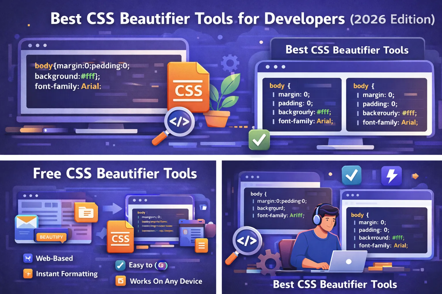 Best Free CSS Beautifier Tools for Developers (2026 Edition)