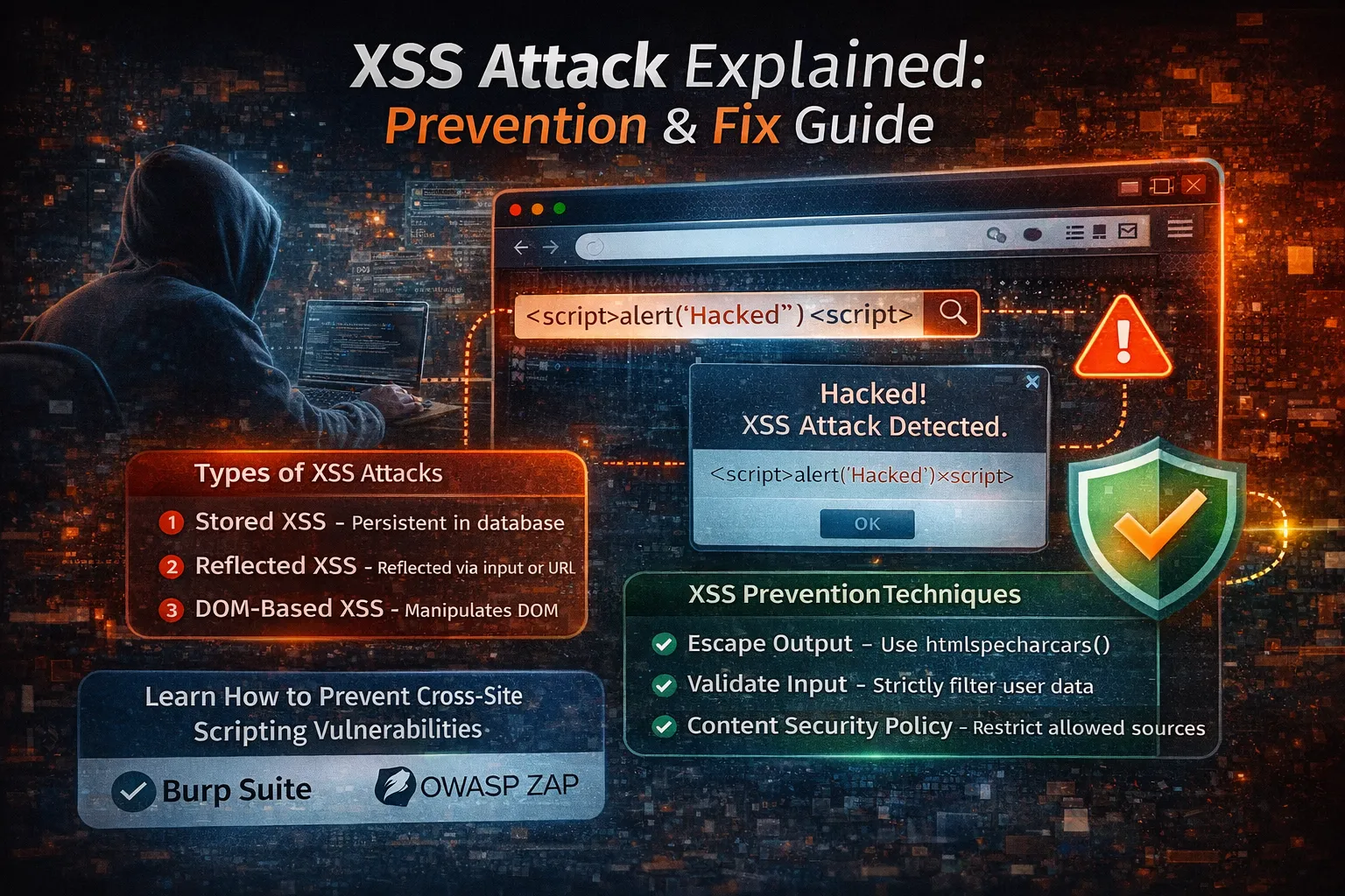 XSS Attack Explained: Prevention & Fix Guide