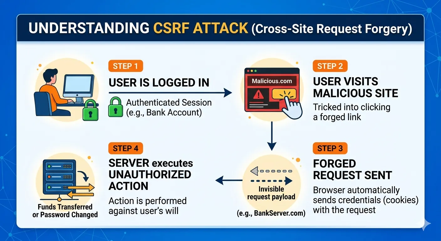 CSRF Attack Explained with Examples