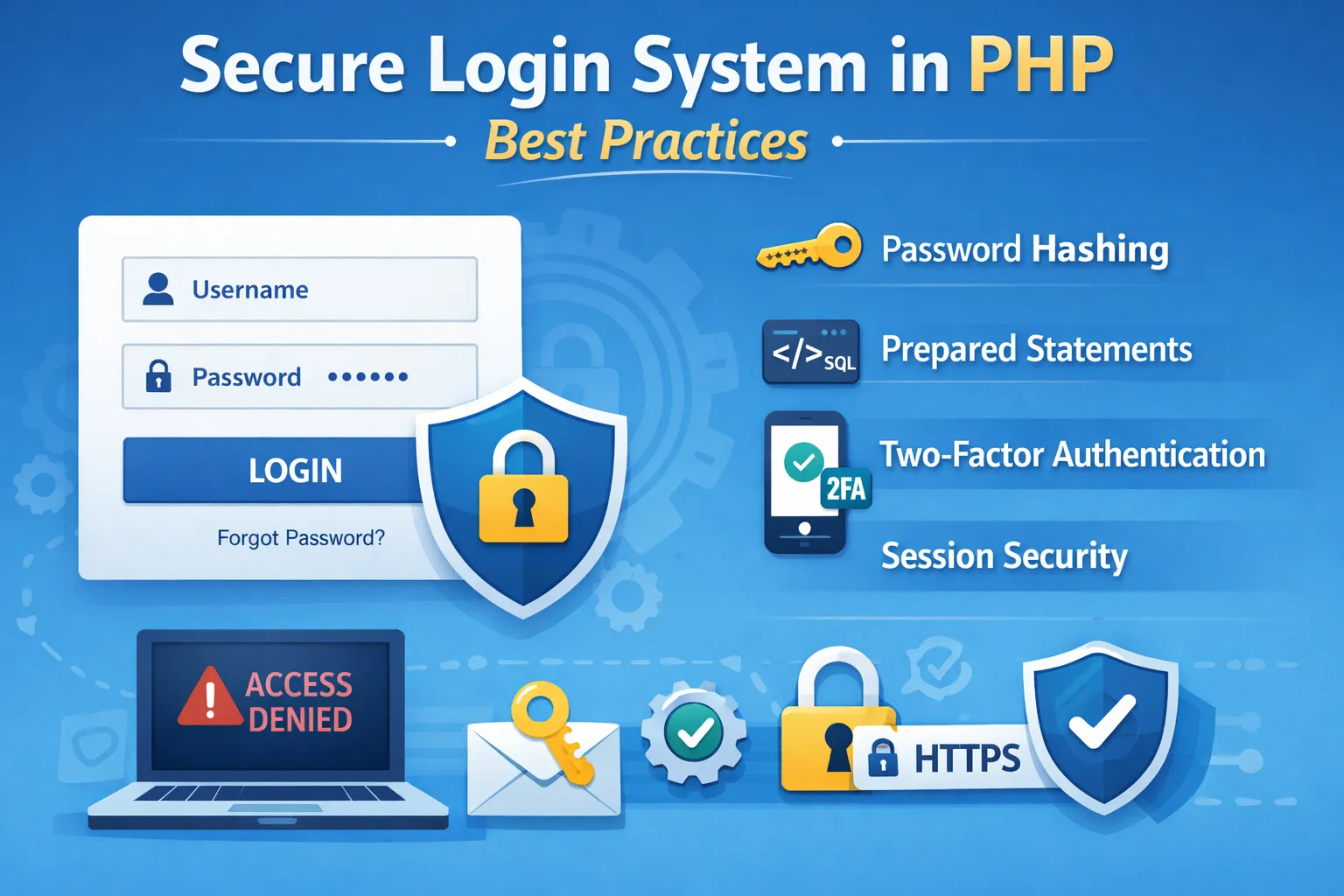 Secure Login System in PHP (Best Practices)