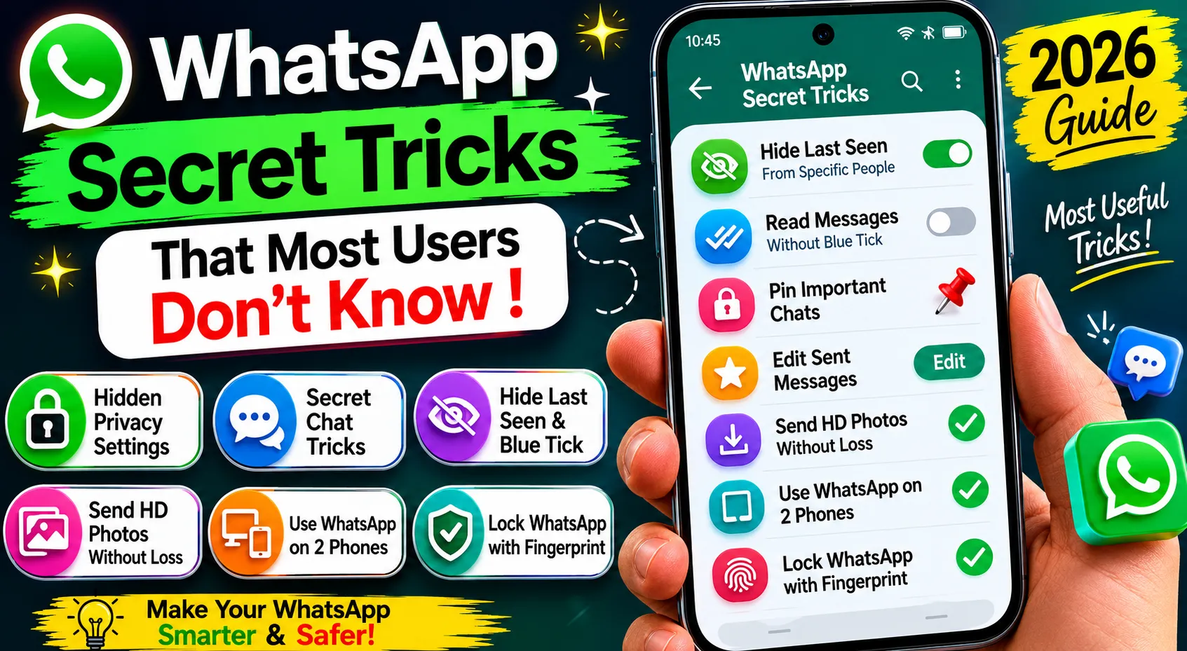 WhatsApp Secret Tricks That Most Users Don’t Know