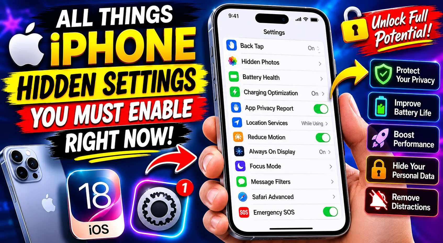 iPhone Hidden Settings You Must Enable Right Now