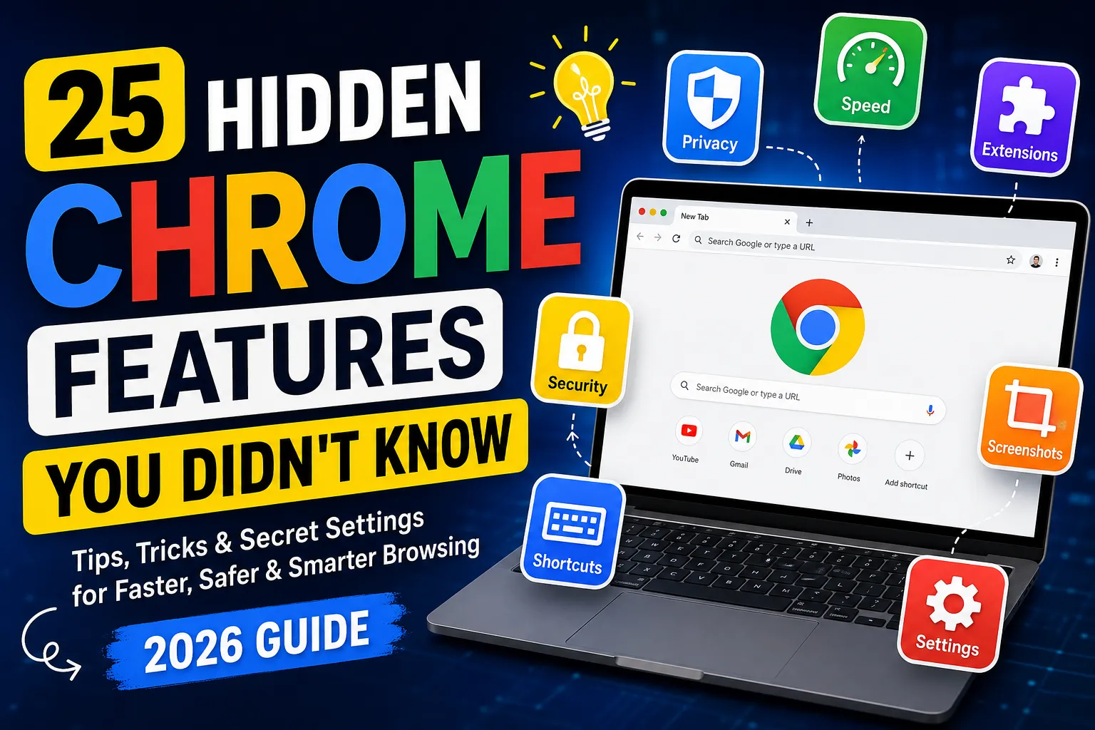 25 Hidden Google Chrome Features You Didn't Know